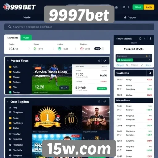 Recursos e funcionalidades do site 9997bet